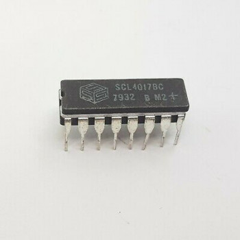 SCL4017BC INTEGRATED CIRCUIT New Old Stock 1PC C241U10F091221
