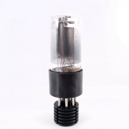 1 X 6F6GT FIVRE TUBE. RSD BRANDED. BLACK PLATES. SMOKED GLASS. NOS/NIB. AL  ENA
