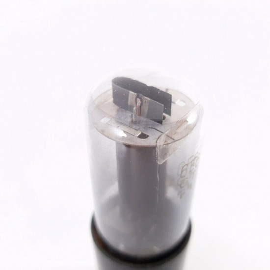 1 X 6F6GT FIVRE TUBE. RSD BRANDED. BLACK PLATES. SMOKED GLASS. NOS/NIB. AL  ENA