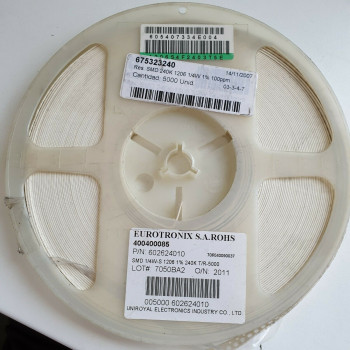 10 x 240K 1/4W 1% 100PPM SMD EUROTRONIX RESISTOR. (R197) CA392U5000F080721