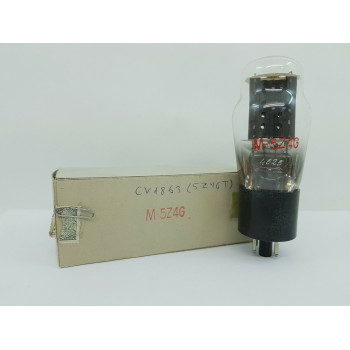 M-5Z4G TUBE. GZ30 TUBE. 5Z4G TUBE. BRITISH DESING. NOS / NIB. RCB58