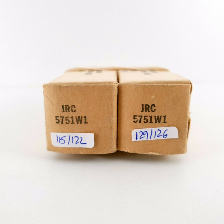 2 X JRC 5751W1 TUBE. RCA BRAND. MATCHED PAIR. CA  ENA