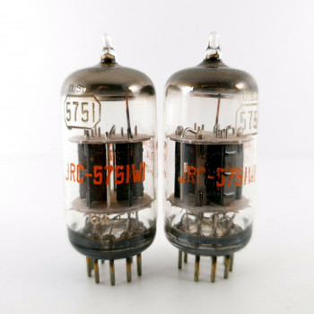 2 X JRC 5751W1 TUBE. RCA BRAND. MATCHED PAIR. CA  ENA 2