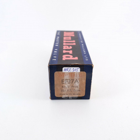 1 X EF37A MULLARD TUBE. 105% NOS/NIB. AC  ENA