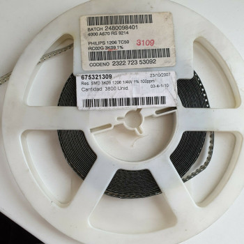 10 x 3.09K 1/4W 1% 100PPM SMD PHILIPS RESISTOR. (R204) CA392U2000F080721