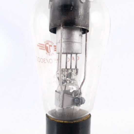 1 X GRG250/3000 TUNGSRAM RADIO TUBE. BLACK PLATE. NOS/NIB. AC  ENA