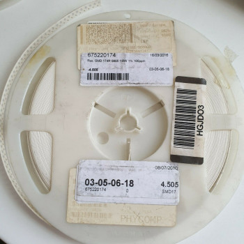 10 x 174R 1/8W 1% 100PPM SMD PHYCOMP RESISTOR. (R211) CA392U4500F090721