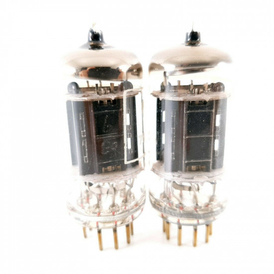 2 X CV4068 TUBE. BRIMAR PRODUCTION. 17MM BLACK PLATES. 1970s PRODUCTION. CF  ENA