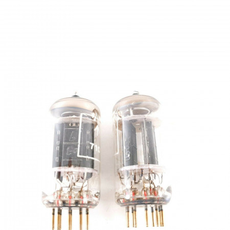 2 X CV4068 TUBE. BRIMAR PRODUCTION. 17MM BLACK PLATES. 1970s PRODUCTION. CF  ENA