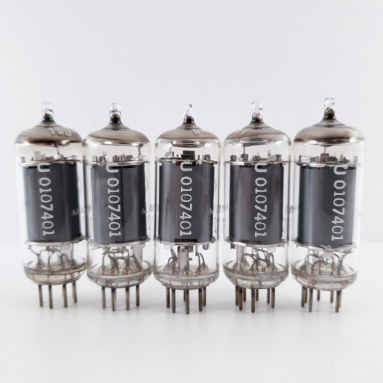 5 X 12AU6 TELEFUNKEN TUBE. 1. CH50