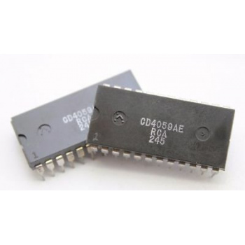 CD4059AE RCA INTEGRATED CIRCUIT NOS (NEW OLD STOCK) 1PC. C161U1F090718