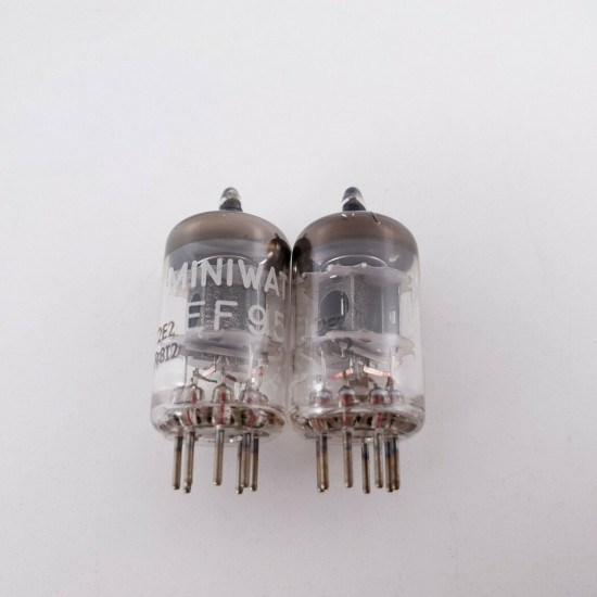 2 X EF95 MINIWATT TUBE. MATCHED PAIR. 3. CH50