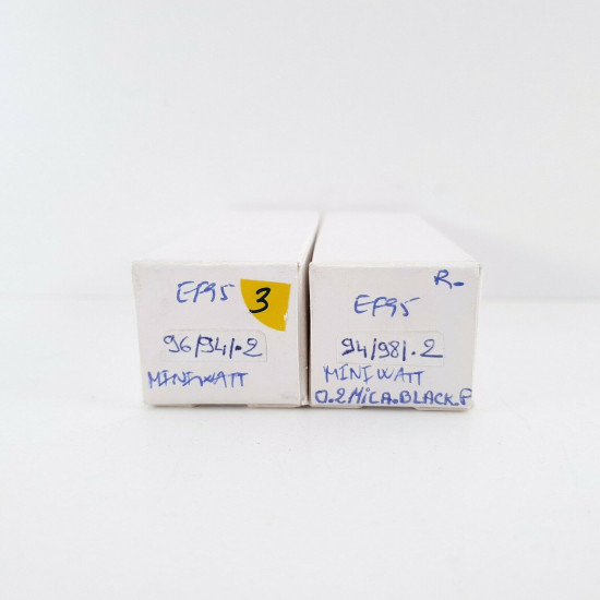2 X EF95 MINIWATT TUBE. MATCHED PAIR. 3. CH50