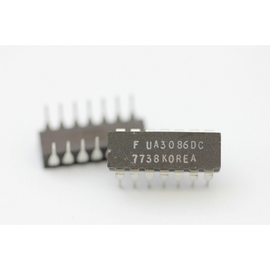 UA3086DC FAIRCHILD INTEGRATED CIRCUIT NOS(New Old Stock)1PC C180U4F280215