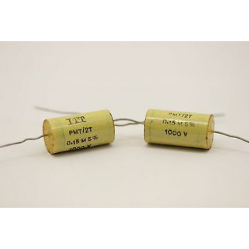CAPACITOR ITT 0,15uF 5% 150K 1000V NOS (New Old Stock) 1PC. CA20U4F080317