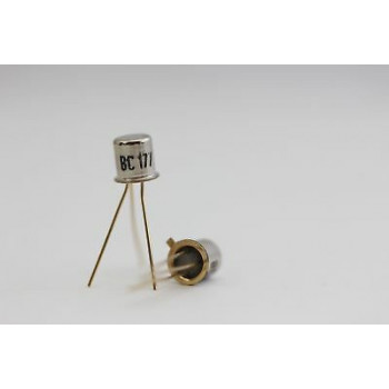BC177 GOLD TRANSISTOR NOS( New Old Stock ) 1PC. C441U229F230915