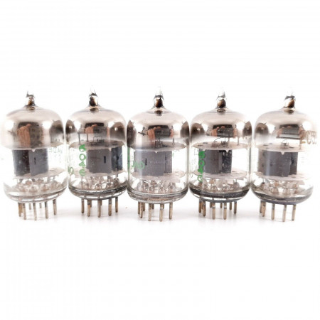 5 X JAN 2C51 SYLVANIA TUBE. 1960s PRODUCTION. NOS/NIB AH  ENA