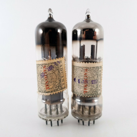 2 X EL41 MINIWATT TUBE. SOLID GETTER. 1950s PROD. CV  ENA