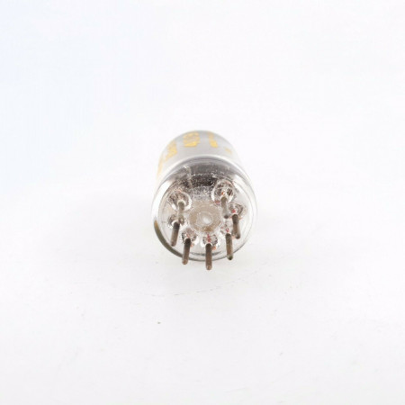 1 X JW 6AS6 / 409A WESTERN ELECTRIC TUBE. BLACK PLATES SQUARE GETTER 82% CV  ENA