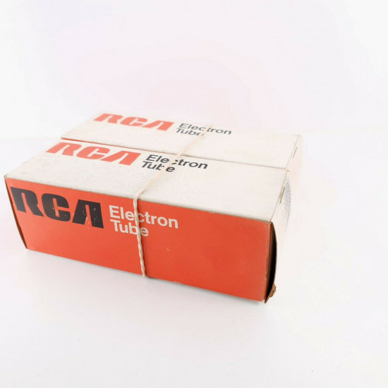 2 X 6AS7G TUBE. RCA BRAND. GREY PLATES. 3 MICAS. CO  ENA