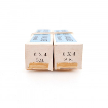 2 X SS 6X4 CHELMER SOLID STATE TUBE. 1980s PRODUCTION. NOS/NIB AH  ENA