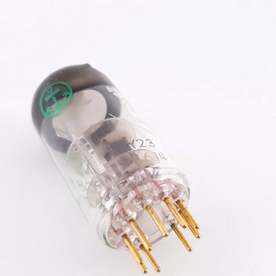 1 X EC81 RT TUBE. 1950s LA RADIOTECHNIQUE NAVY PROD. GOLD PIN NOS/NIB AF  ENA