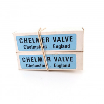 2 X SS 6X4 CHELMER SOLID STATE TUBE. 1980s PRODUCTION. NOS/NIB AH  ENA 2