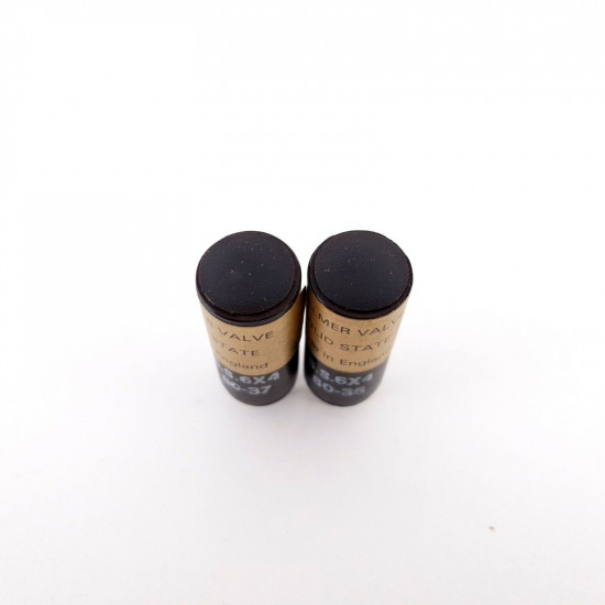 2 X SS 6X4 CHELMER SOLID STATE TUBE. 1980s PRODUCTION. NOS/NIB AH  ENA