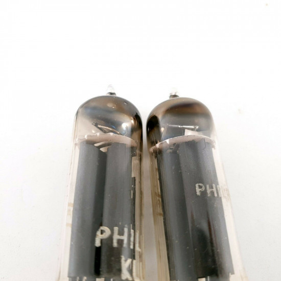 2 X AZ41 / CV3892 TUBE. PHILIPS (KLU) BRAND. MATCHED PAIR. D-GETTER. CA  ENA