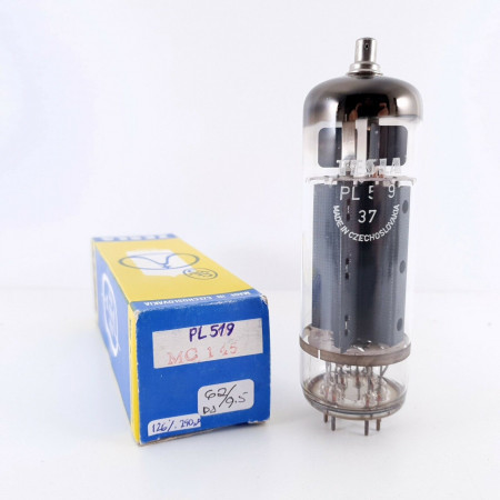 1 X PL519 TESLA TUBE. 1960s PROD. 126% NOS/NIB. AD  ENA