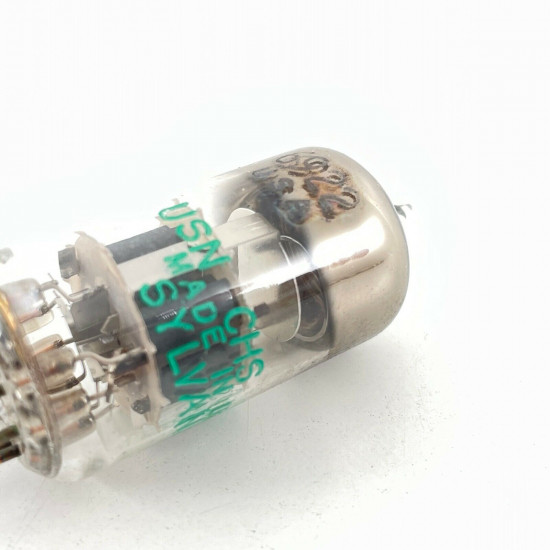 1 X USN CHS 6922 / E88CC SYLVANIA TUBE 1960s PROD. HIGH QUALITY 100/117% AF  ENA