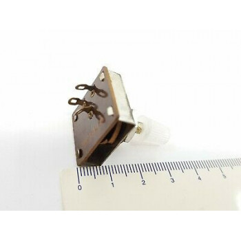 POTENCIOMETRO CARBON PIHER POTENTIOMETER. 500K LIN  S/I  W/O ON/OFF. P6U12