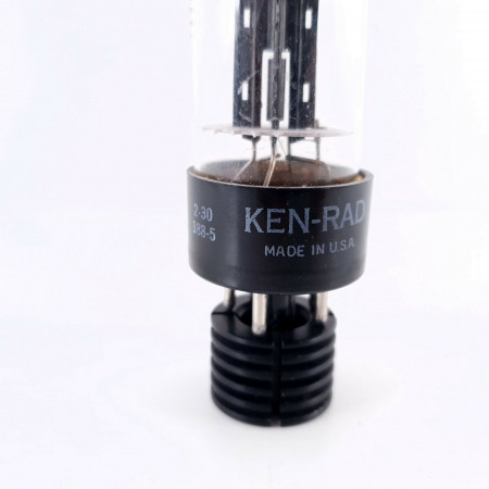 1 X 6X5GT KENRAD TUBE. 1950s PROD. BALANCED.SQUARE GETTER NOS/NIB. AD  ENA