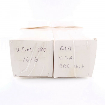 2 X USN CRC 1616 RCA TUBE. 1950s PROD. NOS. AD  ENA