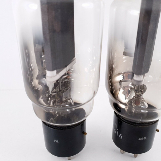 2 X USN CRC 1616 RCA TUBE. 1950s PROD. NOS. AD  ENA