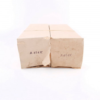 2 X A414K PHILIPS-MINIWATT TUBE. 1940s PROD. NOS. AD  ENA