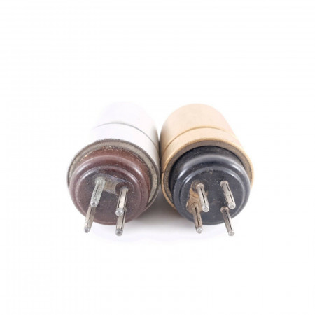 2 X A414K PHILIPS-MINIWATT TUBE. 1940s PROD. NOS. AD  ENA