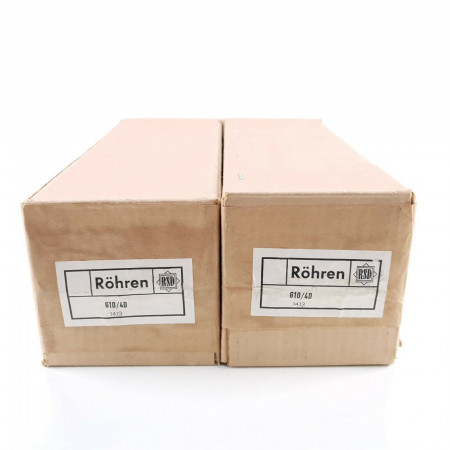 2 X G10/4D RSD TUBE. 1960s PROD. NOS/NIB. AD  ENA