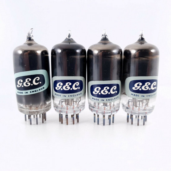 4 X Z759 / CV5060 GEC TUBE. 1960s PRODUCTION. SMOKED GLASS. AD  ENA
