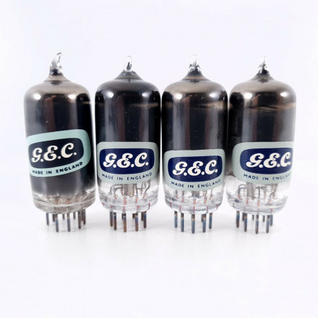 4 X Z759 / CV5060 GEC TUBE. 1960s PRODUCTION. SMOKED GLASS. AD  ENA
