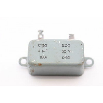 CAPACITOR 4uF 50V C162 ECO USED 1PC. CA17U1F230715