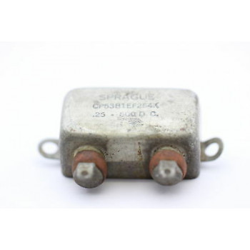 CAPACITOR 0.25uF 600V SPRAGUE USED 1PC. CA17U1F230715