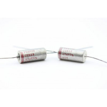 CAPACITOR PRECIS 47uF 40V NOS (New Old Stock) 1PC. CA17U38F240715