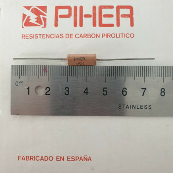 1 X 1W 15K 10% 1960s VINTAGE PIHER RESISTOR. NOS. C1793U40F140121