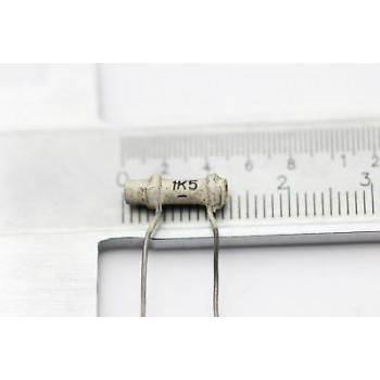 TUBULAR CAPACITOR 1.5nF 100V NOS (New Old Stock) 2PC. CA76U25F031016