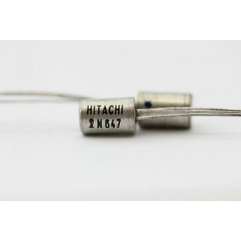 2N647 HITACHI TRANSISTOR NOS ( New Old Stock ) 1PC. C260U13F220116