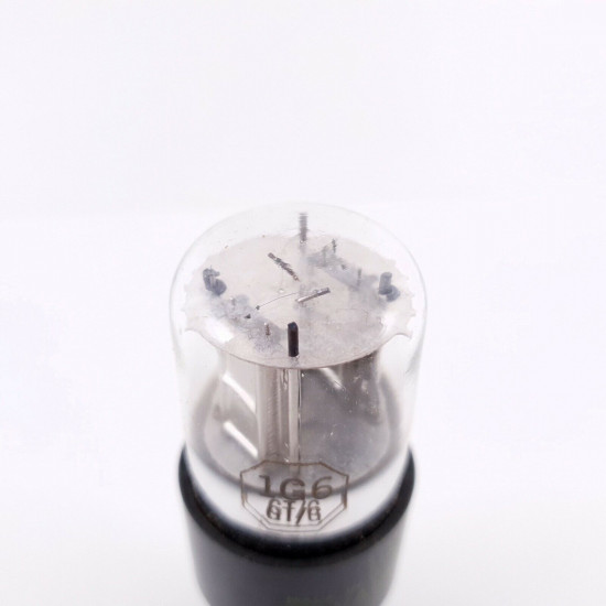 1 X 1G6GT/G / CV773 SYLVANIA TUBE. CHROME PLATES. AF  ENA