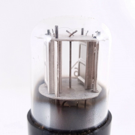 1 X 1G6GT/G / CV773 SYLVANIA TUBE. CHROME PLATES. AF  ENA