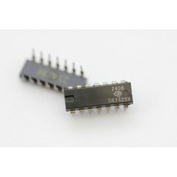 SN7425N TEXAS INSTR. INTEGRATED CIRCUIT NOS( New Old Stock ) 1PC. C130U10F080214