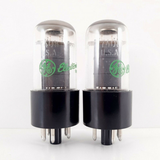 2 X 7408 GENERAL ELECTRIC TUBE. MATCHED PAIR. 1. CH39